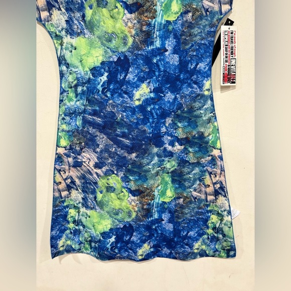 Animapop Italy Reversible Dress Abstract Artsy NWT No Iron Travel Women’s Sz S - Picture 8 of 15